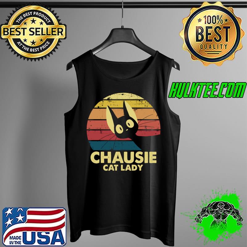 Chausie cat lady mom vintage T-Shirt Tank Top Chausie cat lady mom vintage T-Shirt Tank Top