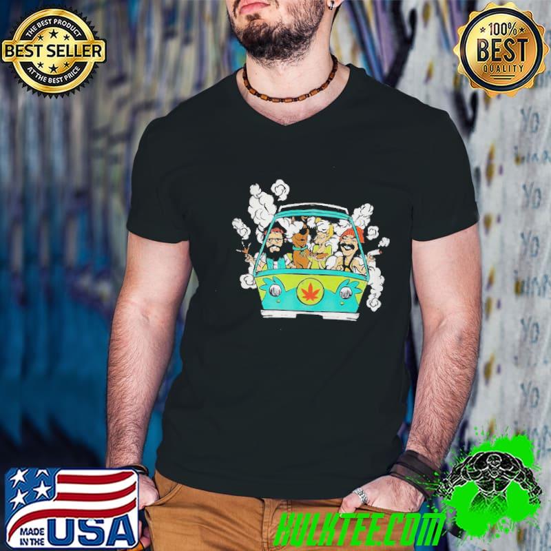 Cheech And Chong With Scooby Smoke shirt