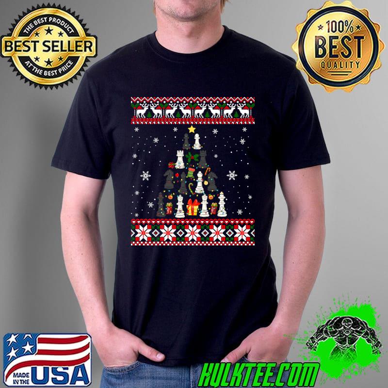 Chess Player Christmas Ornament Tree Gift Ugly Xmas Sweater T-s Unisex Chess Player Christmas Ornament Tree Gift Ugly Xmas Sweater T-s Unisex