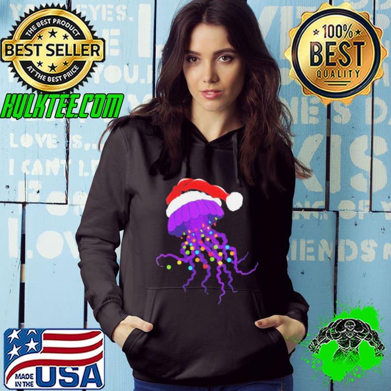 Christma Jellyfish Light, Decoration Xmas Hat Reindeer Shirt