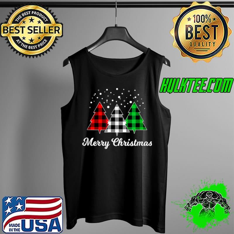 Christmas Tree Plaid Christmas Tree Merry Christmas Cute T Shirt Tank Top Christmas Tree Plaid Christmas Tree Merry Christmas Cute T Shirt Tank Top