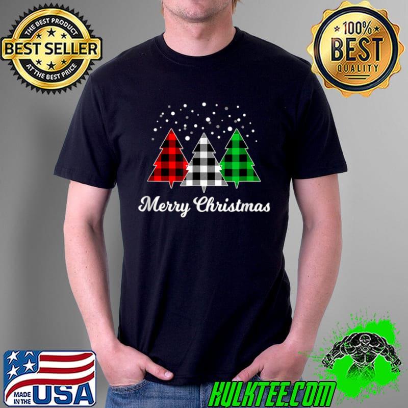 Christmas Tree Plaid Christmas Tree Merry Christmas Cute T Shirt Unisex Christmas Tree Plaid Christmas Tree Merry Christmas Cute T Shirt Unisex