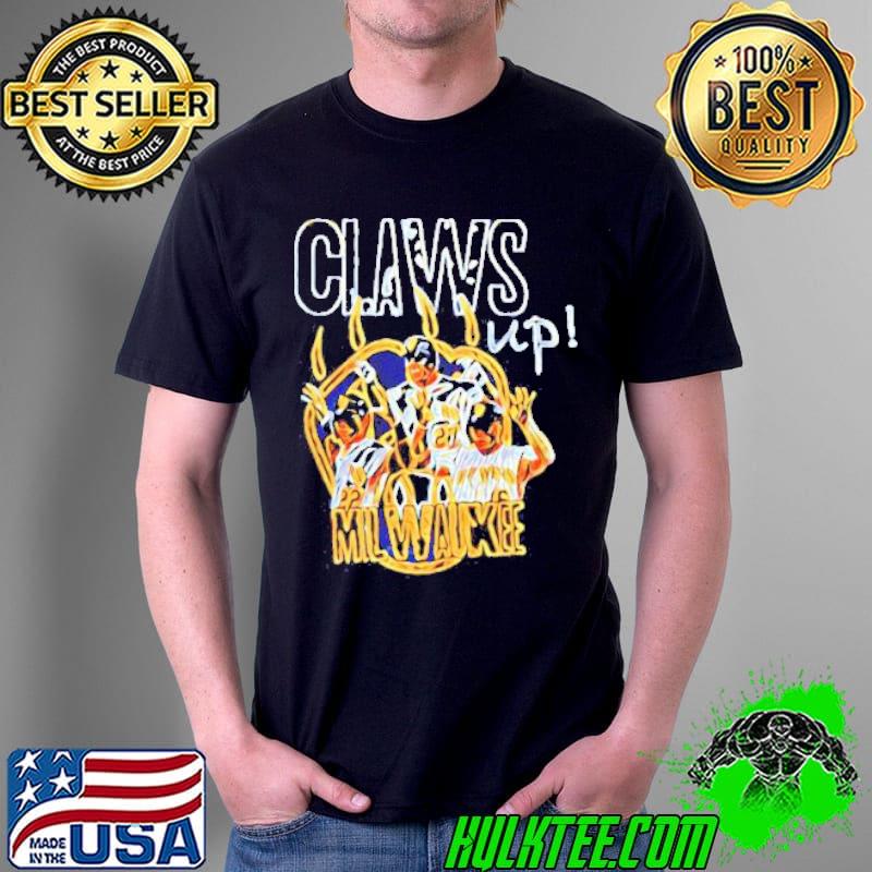 Claws up Milwaukee Brewers shirt