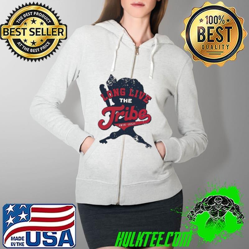 Cleveland Indians long live the tribe s Full Zip Hooded Cleveland Indians long live the tribe s Full Zip Hooded