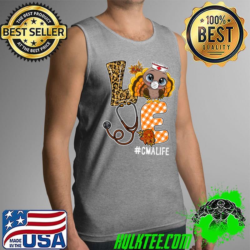 CMA Certified Medical Assistant Love Thanksgiving Leopard Premium T-Shirt Tank Top CMA Certified Medical Assistant Love Thanksgiving Leopard Premium T-Shirt Tank Top
