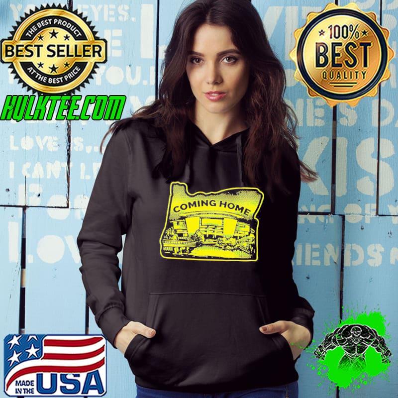 Coming home Oregon map shirt