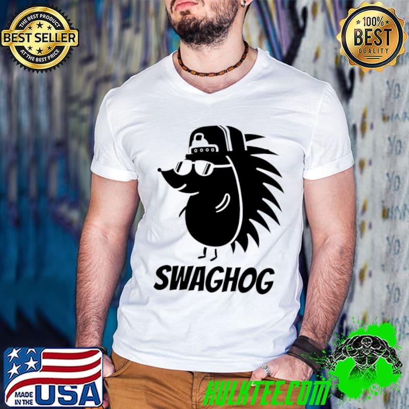 Cool hedgehog with sunglasses Swaghog T-Shirt