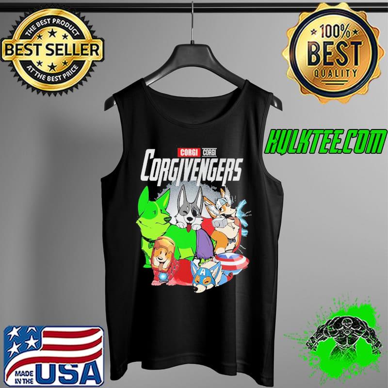Corgi corgivengers captain america hulk thor iron man s Tank Top Corgi corgivengers captain america hulk thor iron man s Tank Top