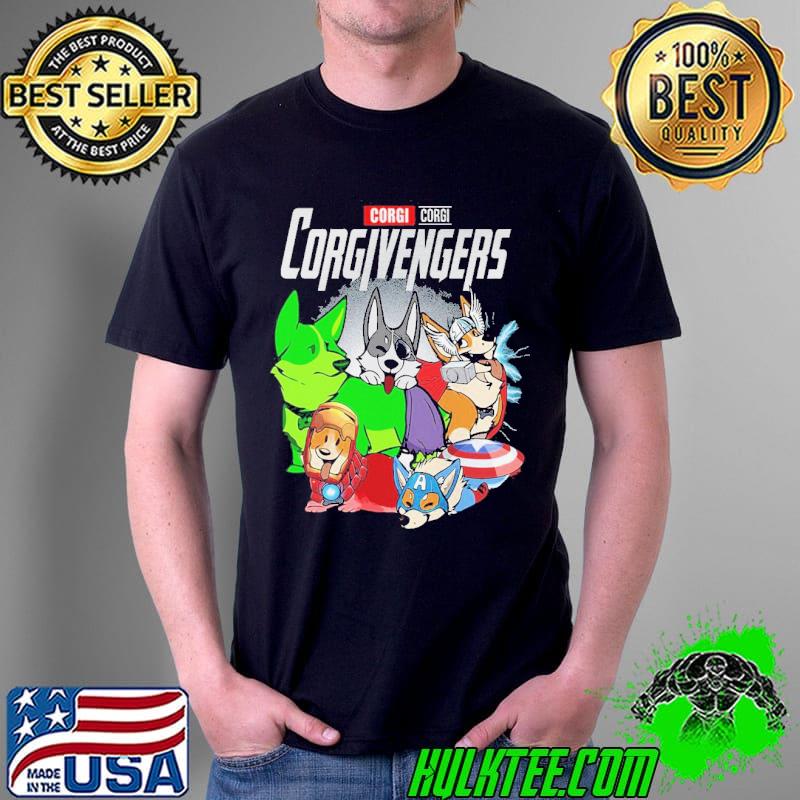 Corgi corgivengers captain america hulk thor iron man s Unisex Corgi corgivengers captain america hulk thor iron man s Unisex