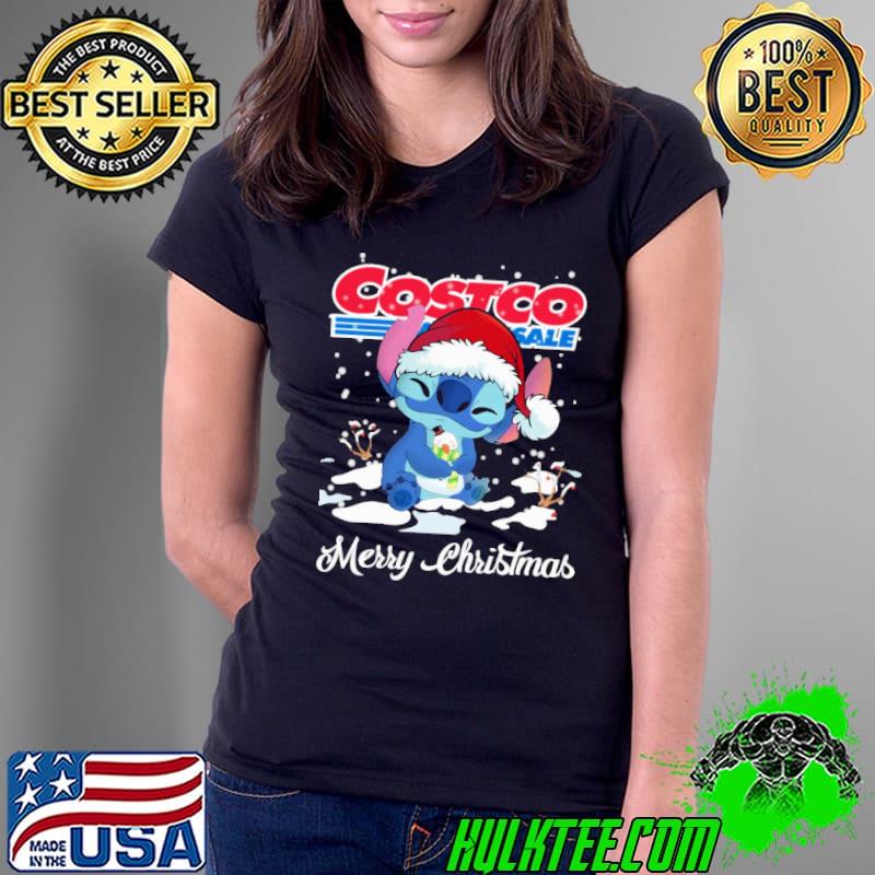 Costco Sale Merry Christmas Stitch Shirt