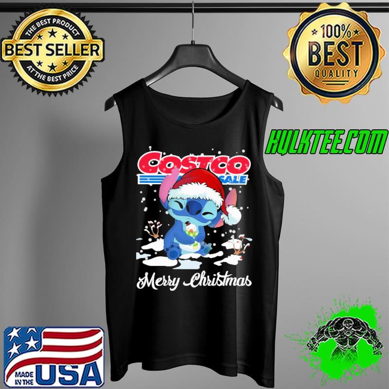 Costco Sale Merry Christmas Stitch Shirt Tank Top Costco Sale Merry Christmas Stitch Shirt Tank Top