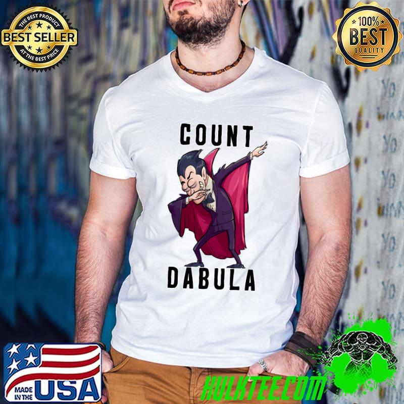 Count Dabula, Dracula Halloween Dabbing Funny Classic T-Shirt Guys V Neck Count Dabula, Dracula Halloween Dabbing Funny Classic T-Shirt Guys V Neck