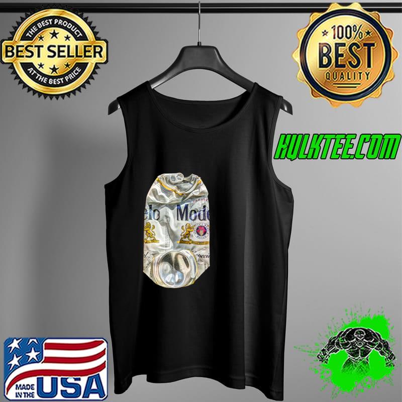Crush Beer Can Especial On Bw Plywood Shirt Tank Top Crush Beer Can Especial On Bw Plywood Shirt Tank Top