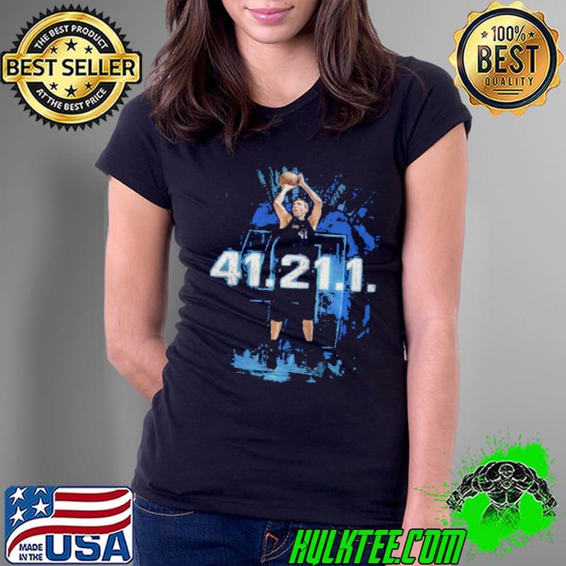 Dallas Mavericks Dirk Nowitzki 41 21 1 Ladies Tee Dallas Mavericks Dirk Nowitzki 41 21 1 Ladies Tee