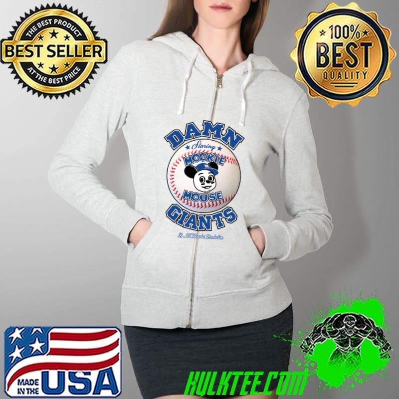 Damn Giants staring mookie mouse- Blue Essential T-Shirt Full Zip Hooded Damn Giants staring mookie mouse- Blue Essential T-Shirt Full Zip Hooded