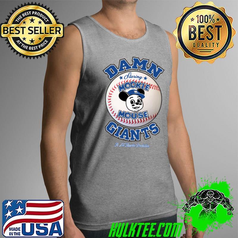 Damn Giants staring mookie mouse- Blue Essential T-Shirt Tank Top Damn Giants staring mookie mouse- Blue Essential T-Shirt Tank Top