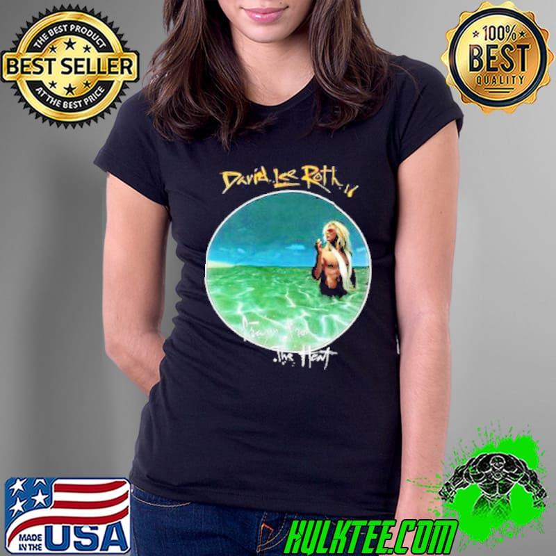 David Lee Roth Crazy From The Heat s Ladies Tee David Lee Roth Crazy From The Heat s Ladies Tee
