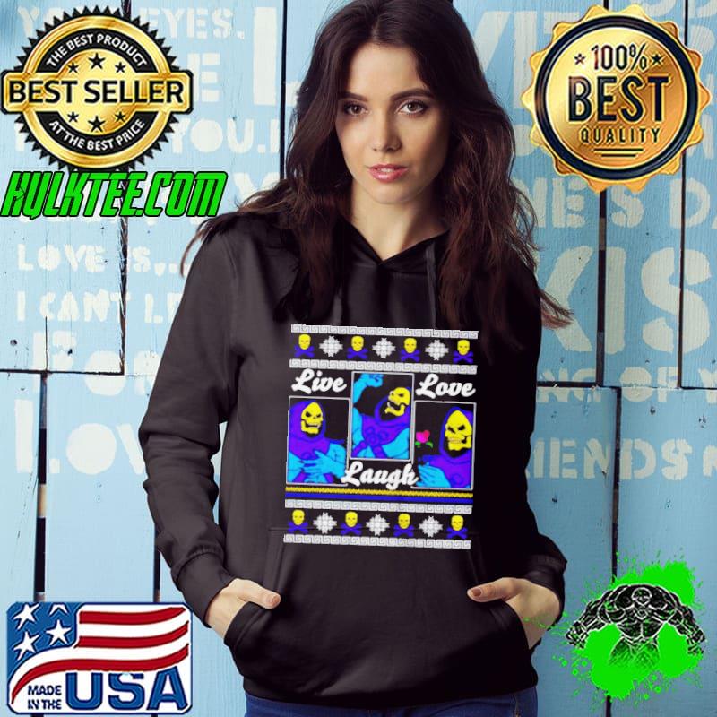 Death live laugh love christmas shirt