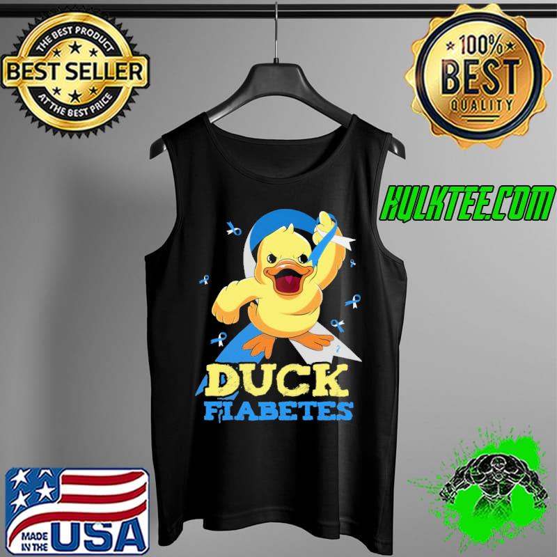 Diabetes Awareness Duck Fiabetes s Tank Top Diabetes Awareness Duck Fiabetes s Tank Top