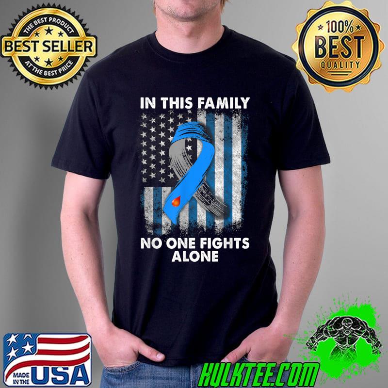 Diabetic Type 1 T1D Diabetes Awareness USA Flag Gift T-Shirt Unisex Diabetic Type 1 T1D Diabetes Awareness USA Flag Gift T-Shirt Unisex