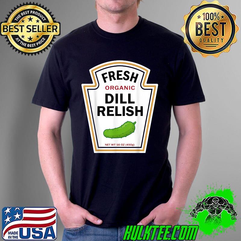 Dill Relish Easy Halloween DIY Costume Matching Group Couple T-Shirt Unisex Dill Relish Easy Halloween DIY Costume Matching Group Couple T-Shirt Unisex