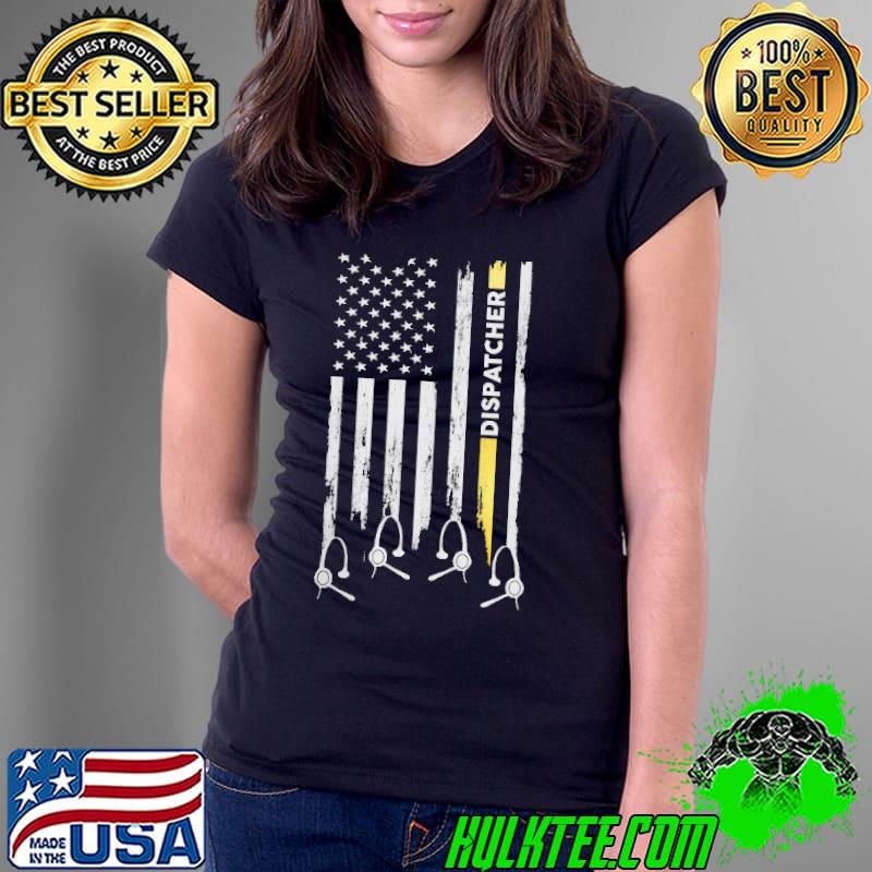 Dispatcher Flag Shirt Ladies Tee Dispatcher Flag Shirt Ladies Tee