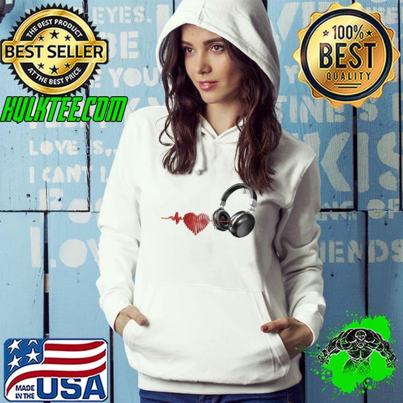 DJ Heart Headphone s Hoodie DJ Heart Headphone s Hoodie