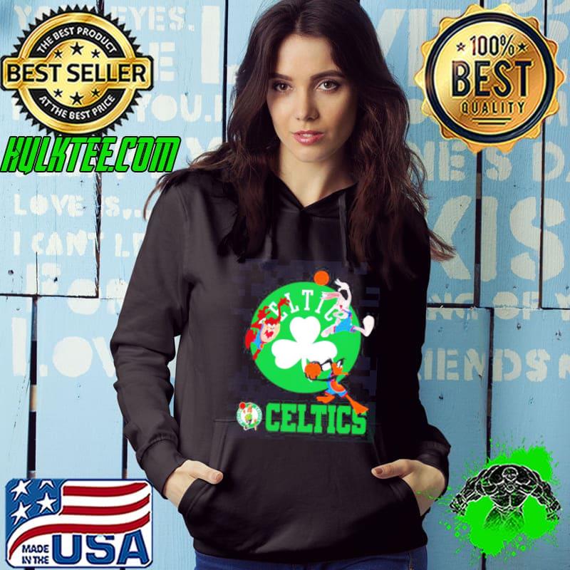 Dog Duck Rabbit Boston Celtics Space Jam Warmin’ Up Shirt
