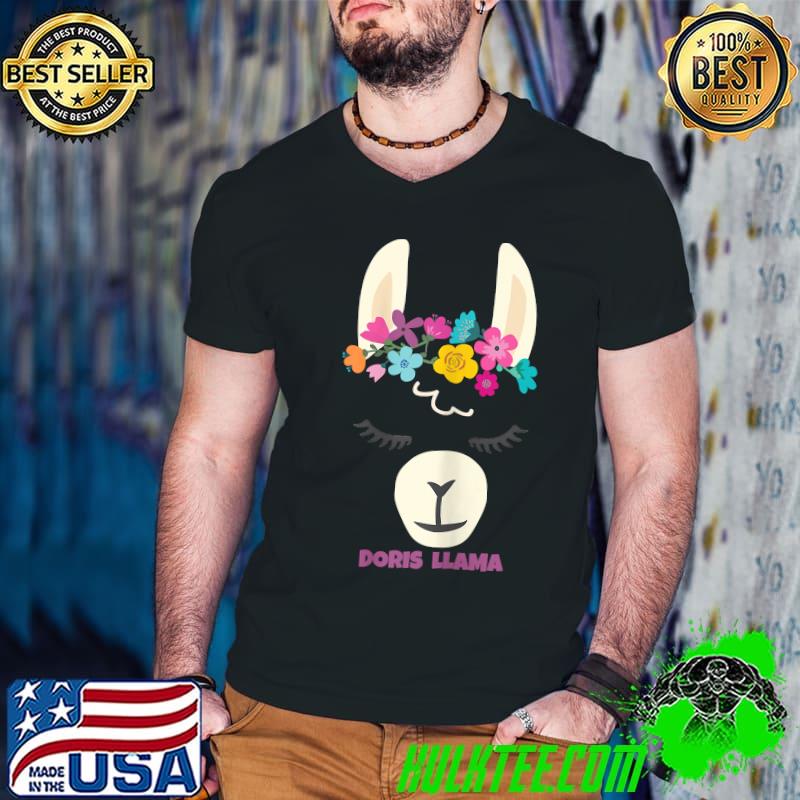 DORIS LLAMA Valentines T-Shirt