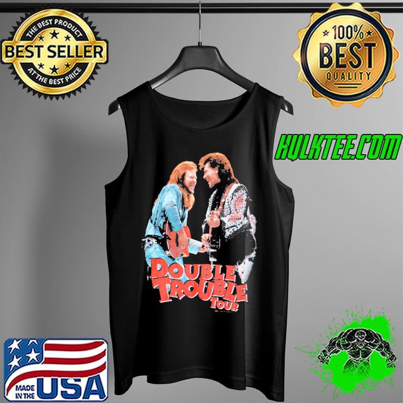 Double trouble tour single music s Tank Top Double trouble tour single music s Tank Top