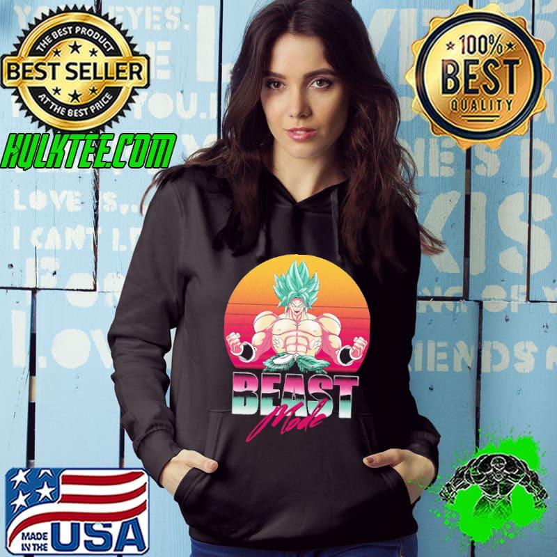 Dragon ball beast mode retro sunset shirt Dragon ball beast mode retro sunset shirt