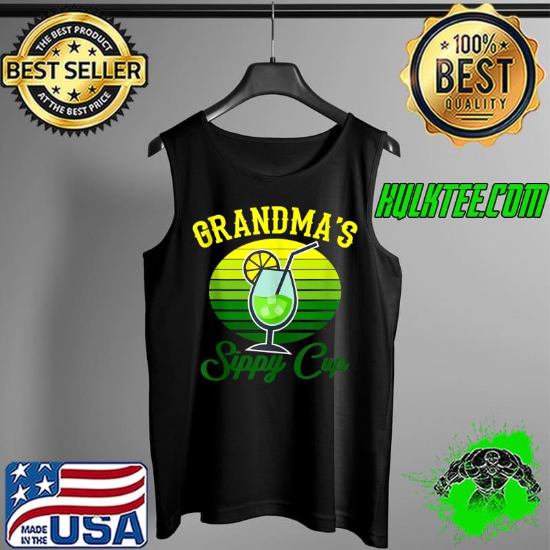 Drinkng Grandma Cocktail Lover Grandmas Sippy Cup Funny Nana T-s Tank Top Drinkng Grandma Cocktail Lover Grandmas Sippy Cup Funny Nana T-s Tank Top