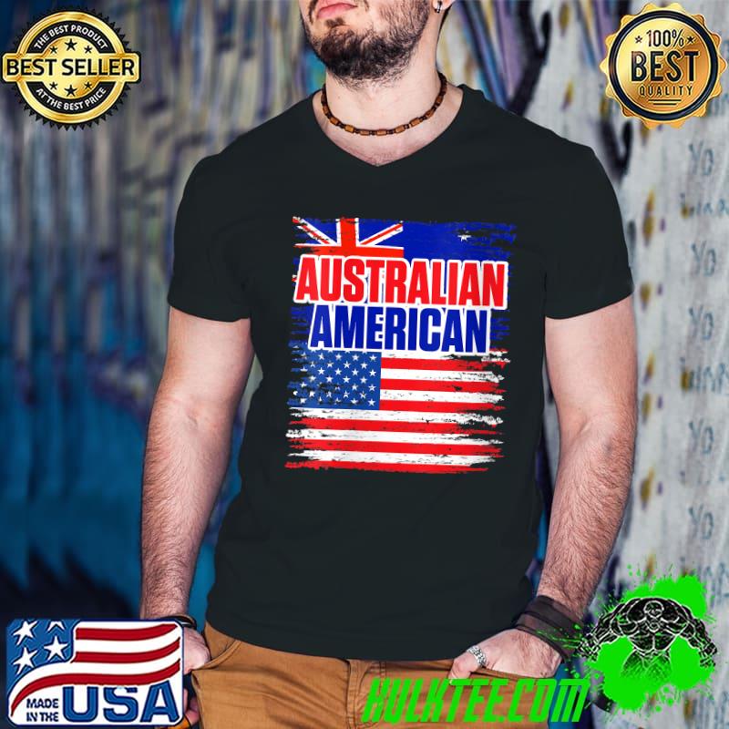 Dual Citizenship Australia American Citizen Pride T-Shirt