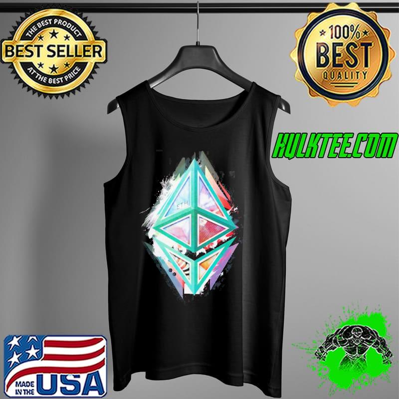 Ethereum Logo Abstract Shirt Tank Top Ethereum Logo Abstract Shirt Tank Top