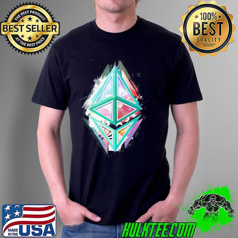 Ethereum Logo Abstract Shirt Unisex Ethereum Logo Abstract Shirt Unisex