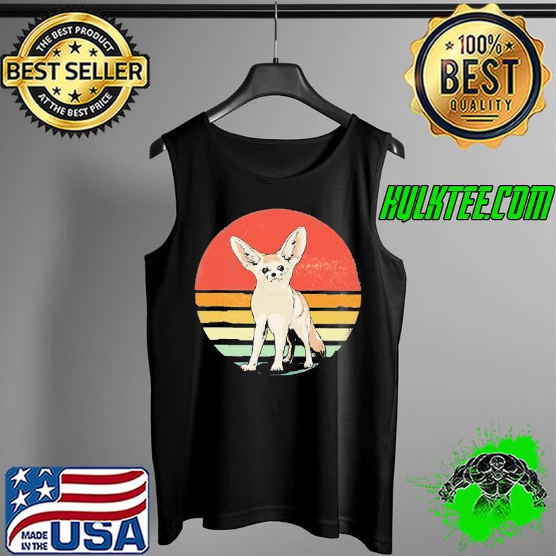 Fennec Fox Retro Vintage Shirt Tank Top Fennec Fox Retro Vintage Shirt Tank Top