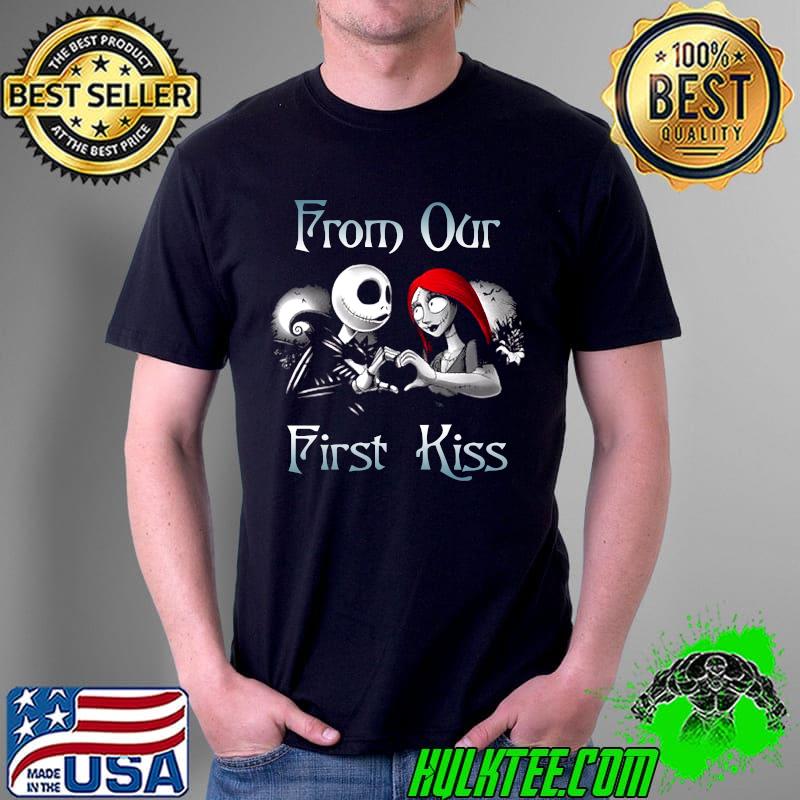 From Our First Kiss Funny Halloween Couple Matching Wife Jack and kelly T-s Unisex From Our First Kiss Funny Halloween Couple Matching Wife Jack and kelly T-s Unisex