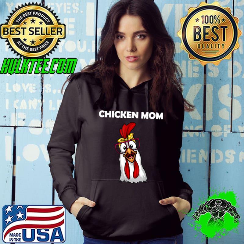 Funny Chicken Mom For Women Girls Lady Chicken Farmer T-Shirt