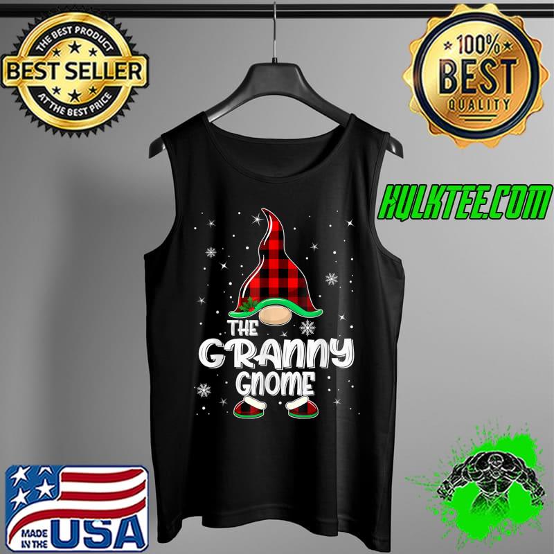 Granny Gnome Buffalo Plaid Matching Family Christmas Pajama T-Shirt Tank Top Granny Gnome Buffalo Plaid Matching Family Christmas Pajama T-Shirt Tank Top