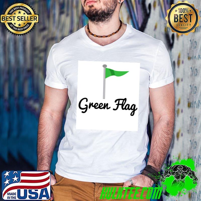 green flag - merch Classic T-Shirt Guys V Neck green flag - merch Classic T-Shirt Guys V Neck