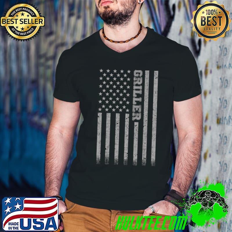 Griller American Flag T-shirt