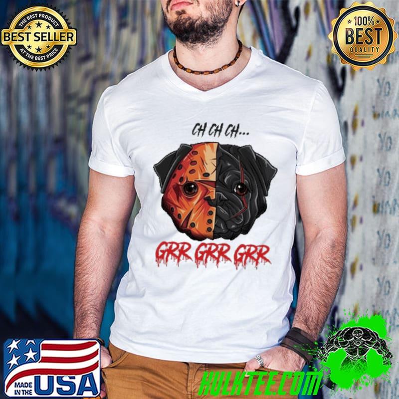 Grr Grr Grr Horror Bulldog Shirt
