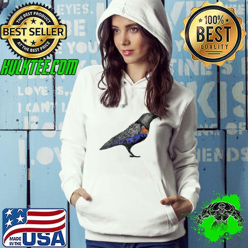 Halloween 2021 Bird Costume Raglan Baseball T-shirt