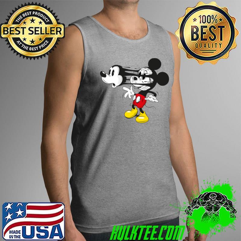 Halloween skull mickey T-Shirt Tank Top Halloween skull mickey T-Shirt Tank Top