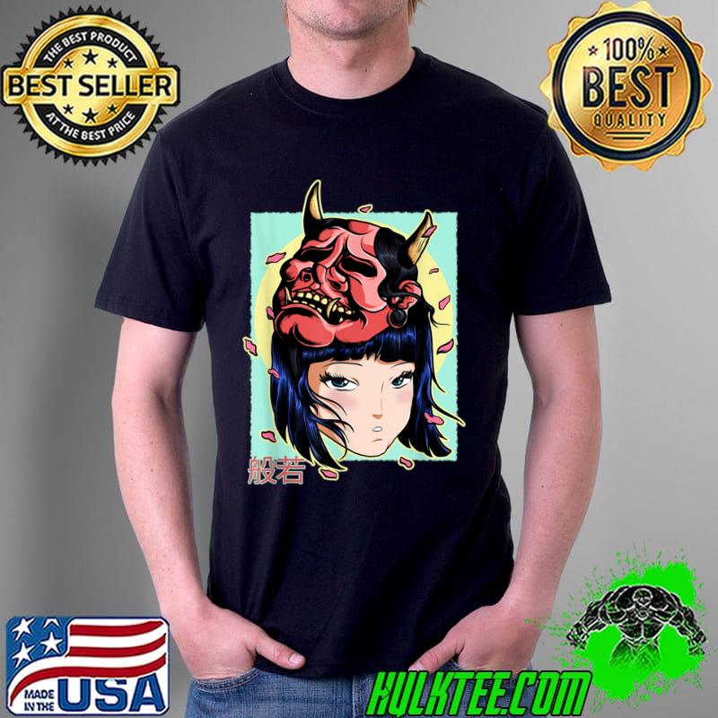 Hannya Noh Anime Japanese Demon Mask Culture Tradition T Shirt Unisex Hannya Noh Anime Japanese Demon Mask Culture Tradition T Shirt Unisex