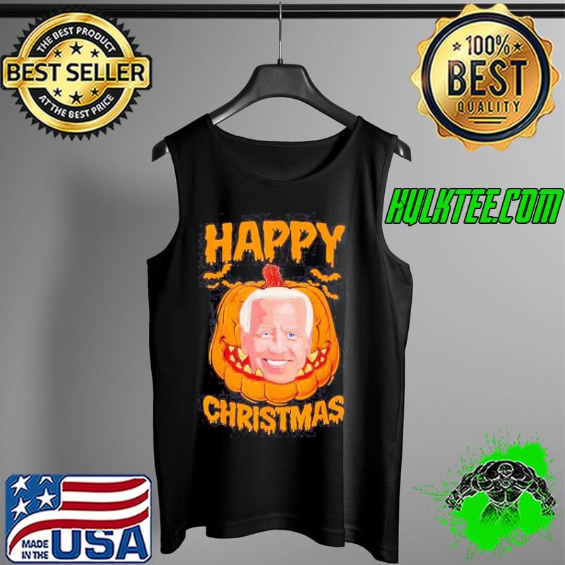 Happy Biden Pumpkin Christmas Halloween Costume s Tank Top Happy Biden Pumpkin Christmas Halloween Costume s Tank Top
