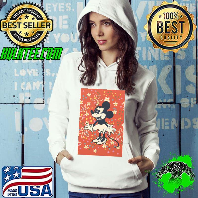 Happy Minnie Mouse Red by Gigi Rosado Disney Shirt Hoodie Happy Minnie Mouse Red by Gigi Rosado Disney Shirt Hoodie