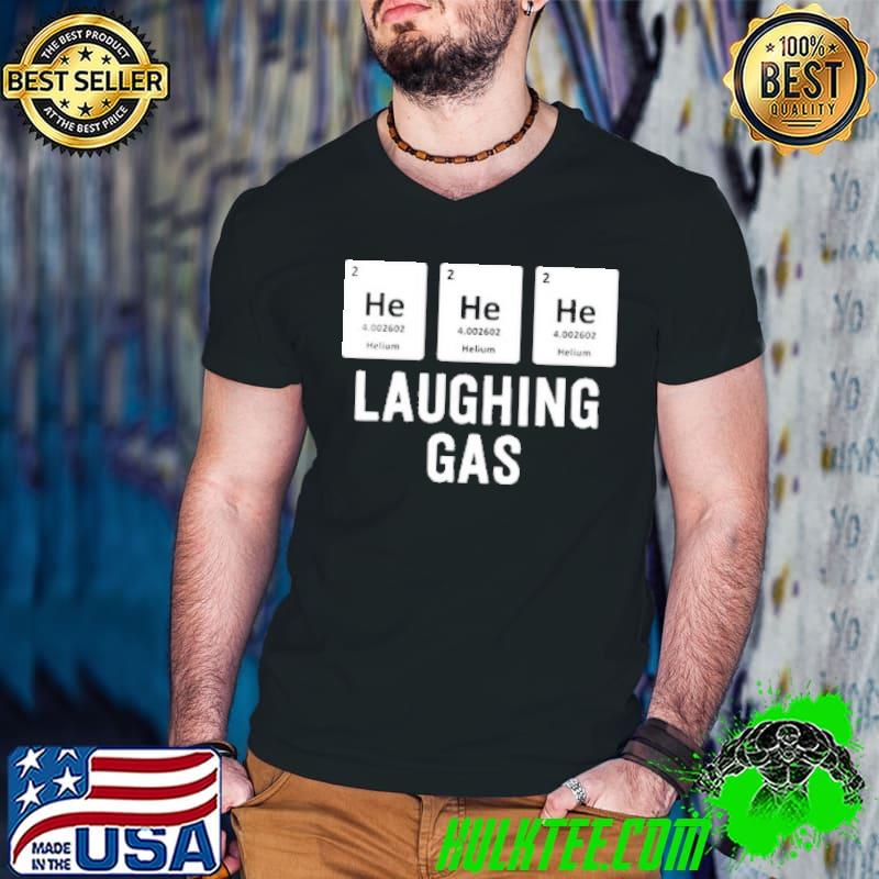 He He He Laughing Gas Shirt Guys V Neck He He He Laughing Gas Shirt Guys V Neck