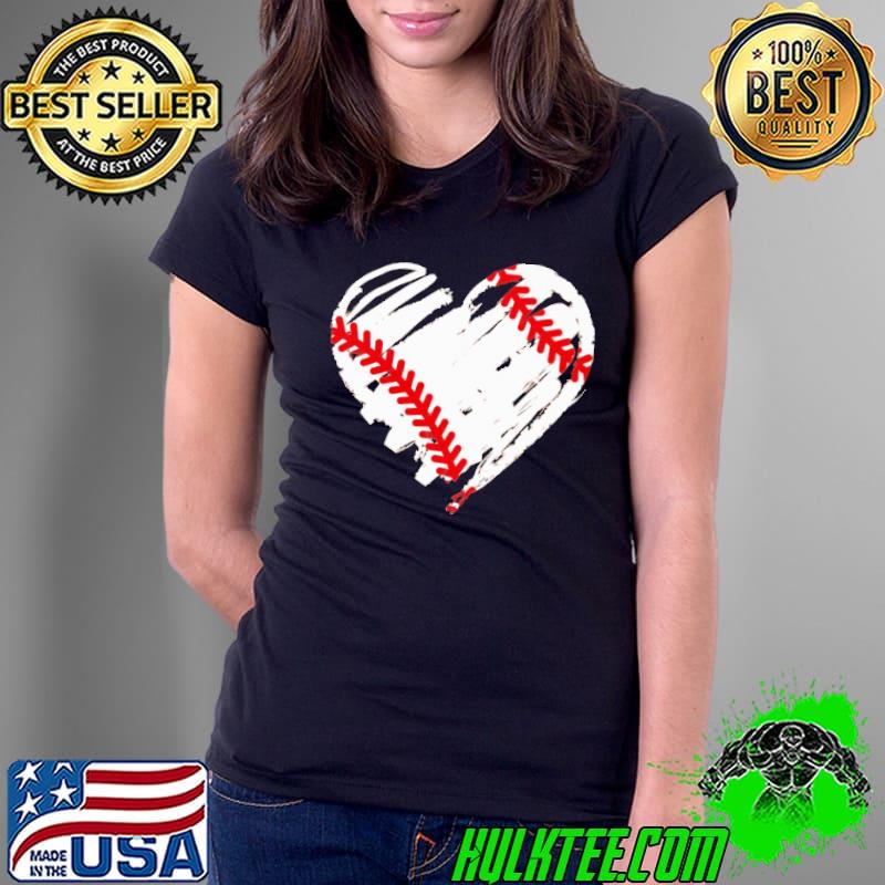 Heart baseball shirt