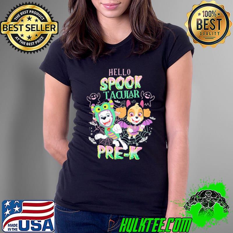 Hello Spook Tacular Pre-K Pawpatrol Shirt
